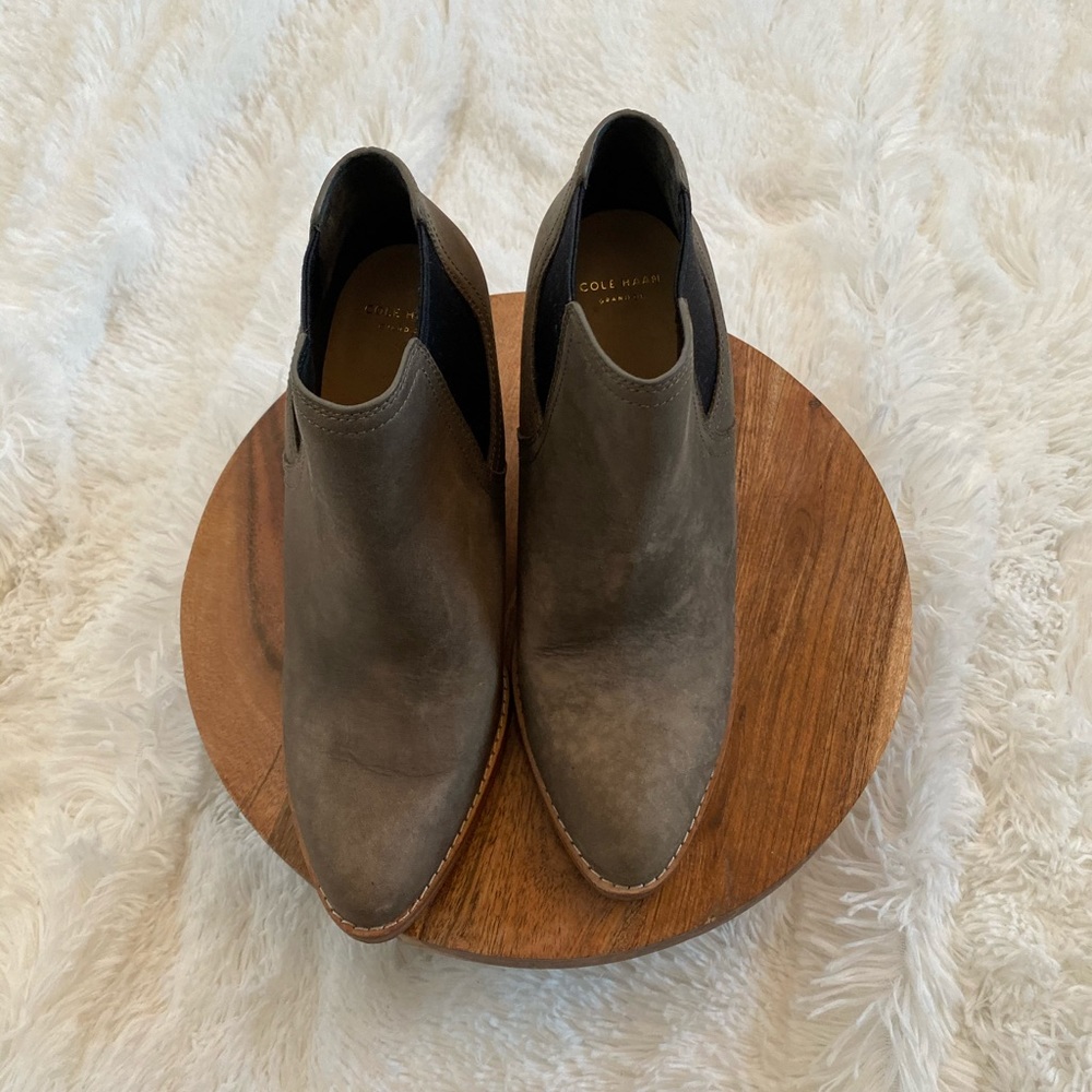 SOLD - Cole Haan Wedges ankle boots